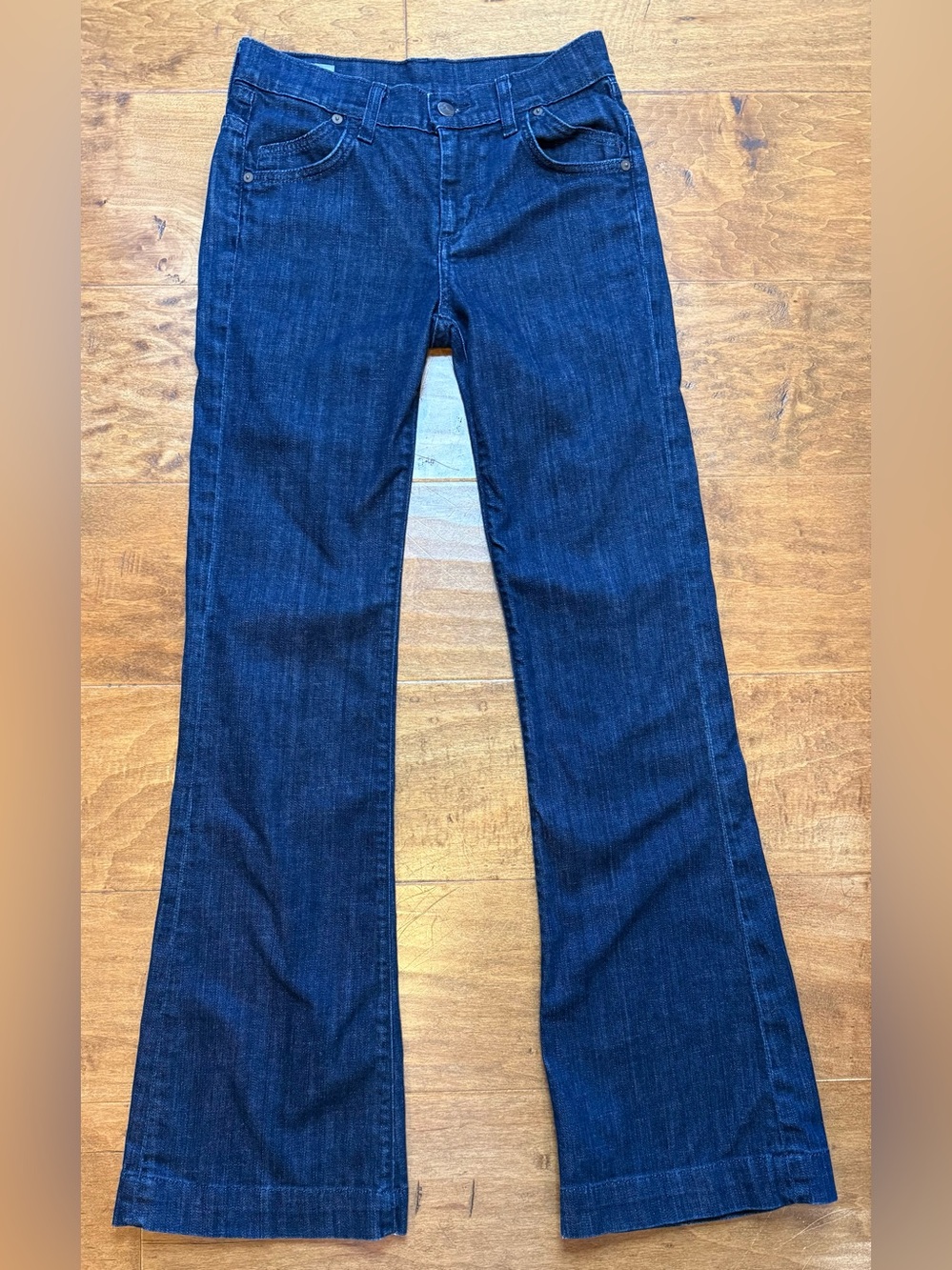 Citizens of Humanity High Rise Trouser Flare Jeans Dark Wash 26
